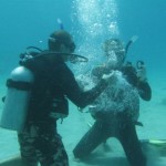 IDC Exercises - IDC course air depletion rescue diver workshop