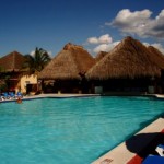 Pool at resort. Candidates can practise their skills in the pool. Pool at resort. Candidates can practise their skills in the pool.