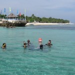 PADI IDC Phiippines. Open Water practises PADI IDC Phiippines. Open Water practises