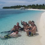 PADI IDC Phiippines. Time to relax inbetween free dives PADI IDC Phiippines. Time to relax inbetween free dives