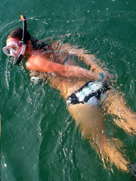 Snorkeling in IDC Honduras