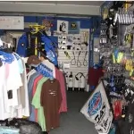 Dive Equipment Lots of scuba gear in Ocean View's very well stocked shop